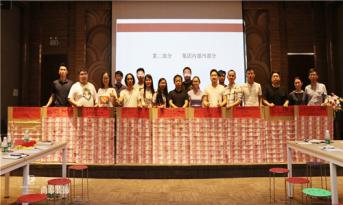 尚泰裝飾集團(tuán)7月份總結(jié)大會，主題簡單，現(xiàn)場牛氣！??！