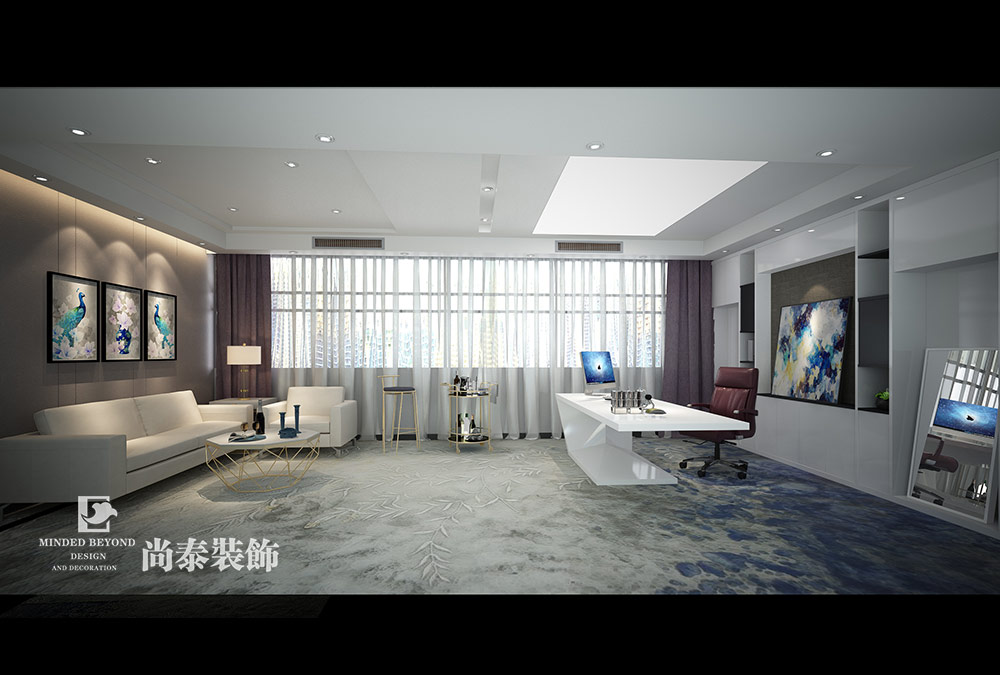 深圳南山區(qū)軟件園動畫公司辦公室裝修設(shè)計(jì) 