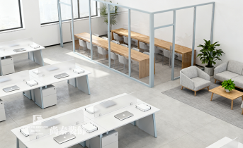 開放式辦公辦公室裝修的空間設計要點