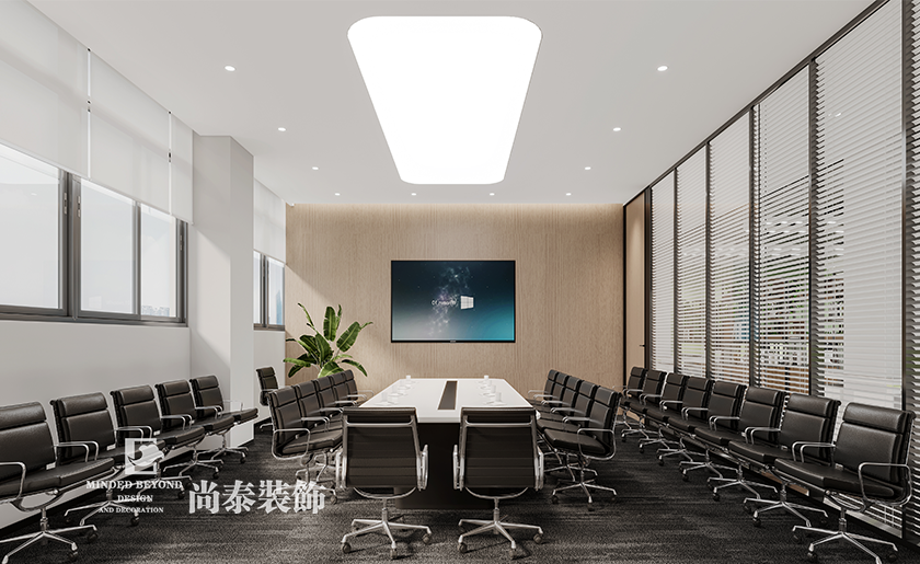 深圳市寶安區(qū)科技型公司辦公室裝修案例