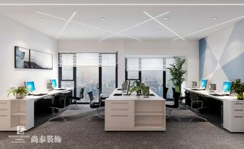 科技感辦公室設(shè)計(jì)，尚泰裝飾打造未來(lái)感企業(yè)空間